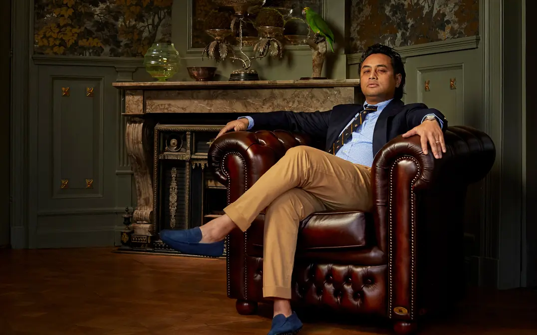 Foto Daniël Arends met Highclass Bitch