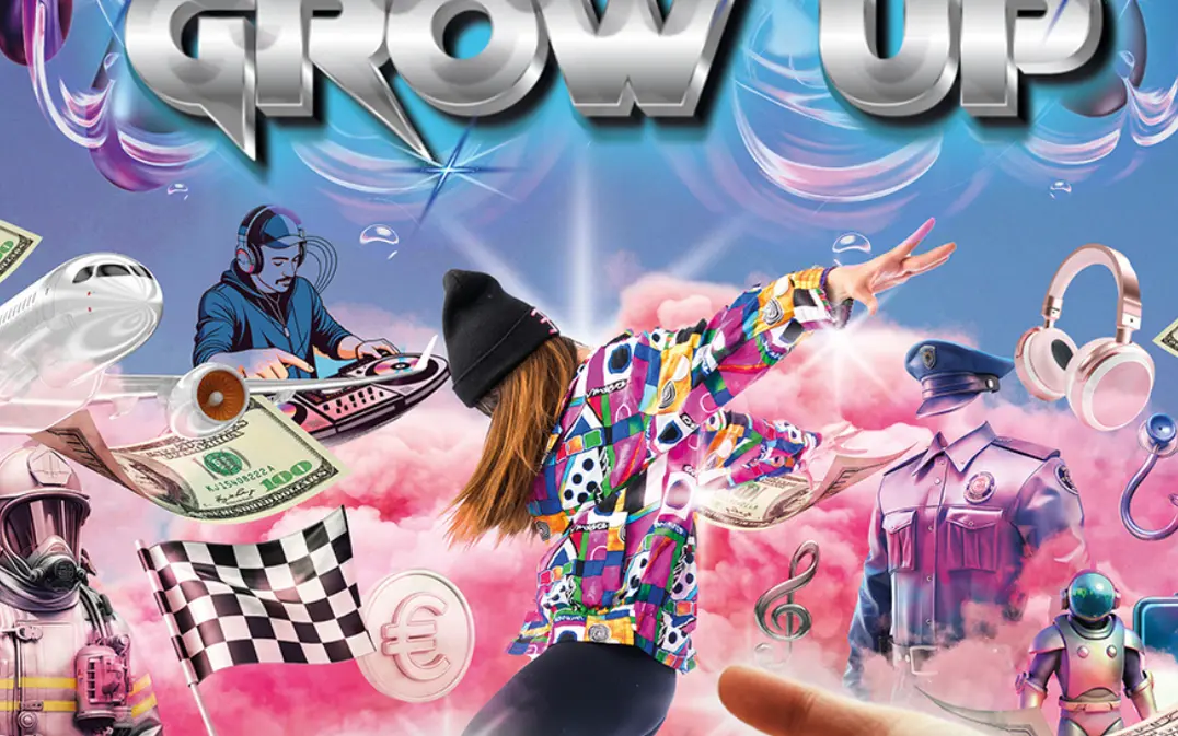 Beeld van Danceworkx met When I Grow Up!
