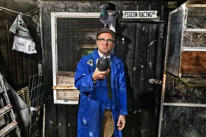 Foto van Helligen Hendrik met Opdoffer