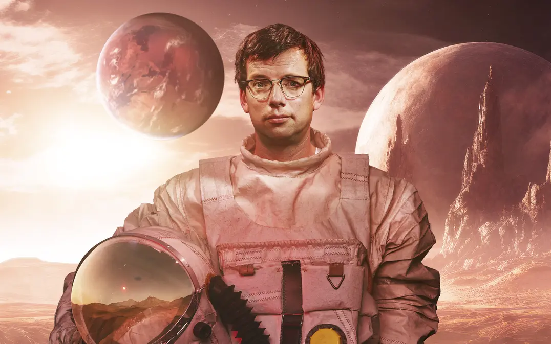 Promobeeld van Pieter Derks met Ja leuk