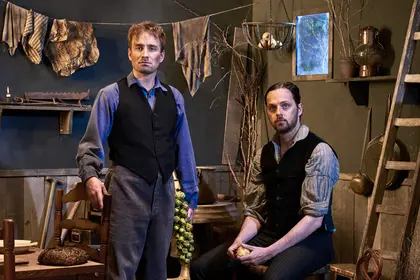 Foto van de mannen van Rundfunk