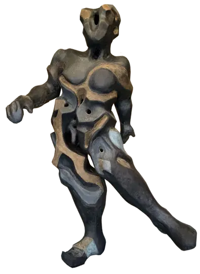 zwarte danser