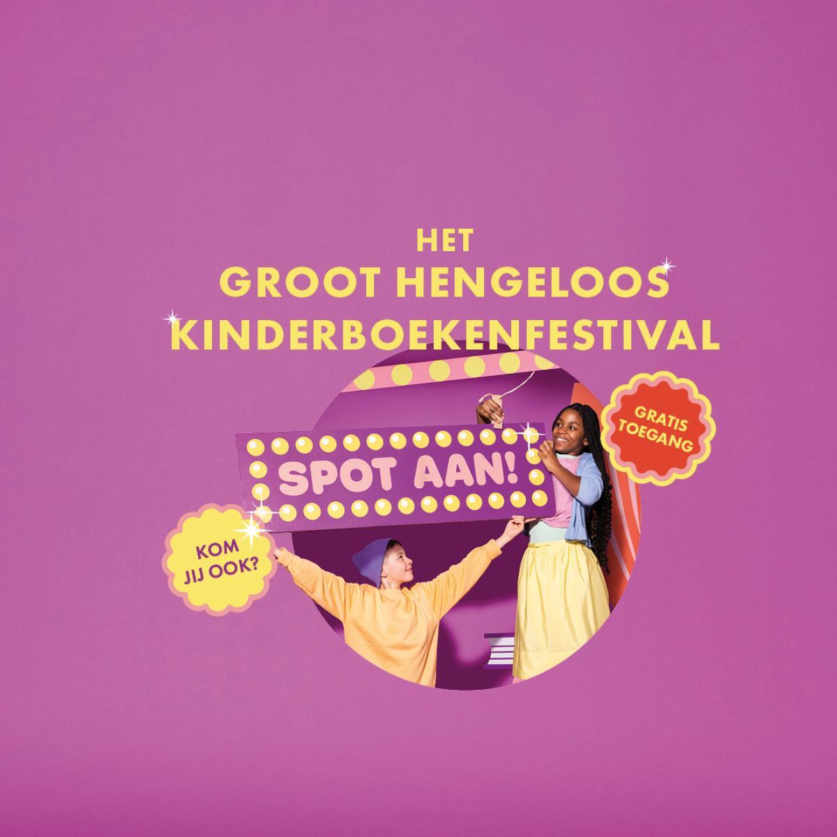 Het Groot Hengeloos Kinderboekenfestival 2026 in Schouwburg Hengelo, Hengelo